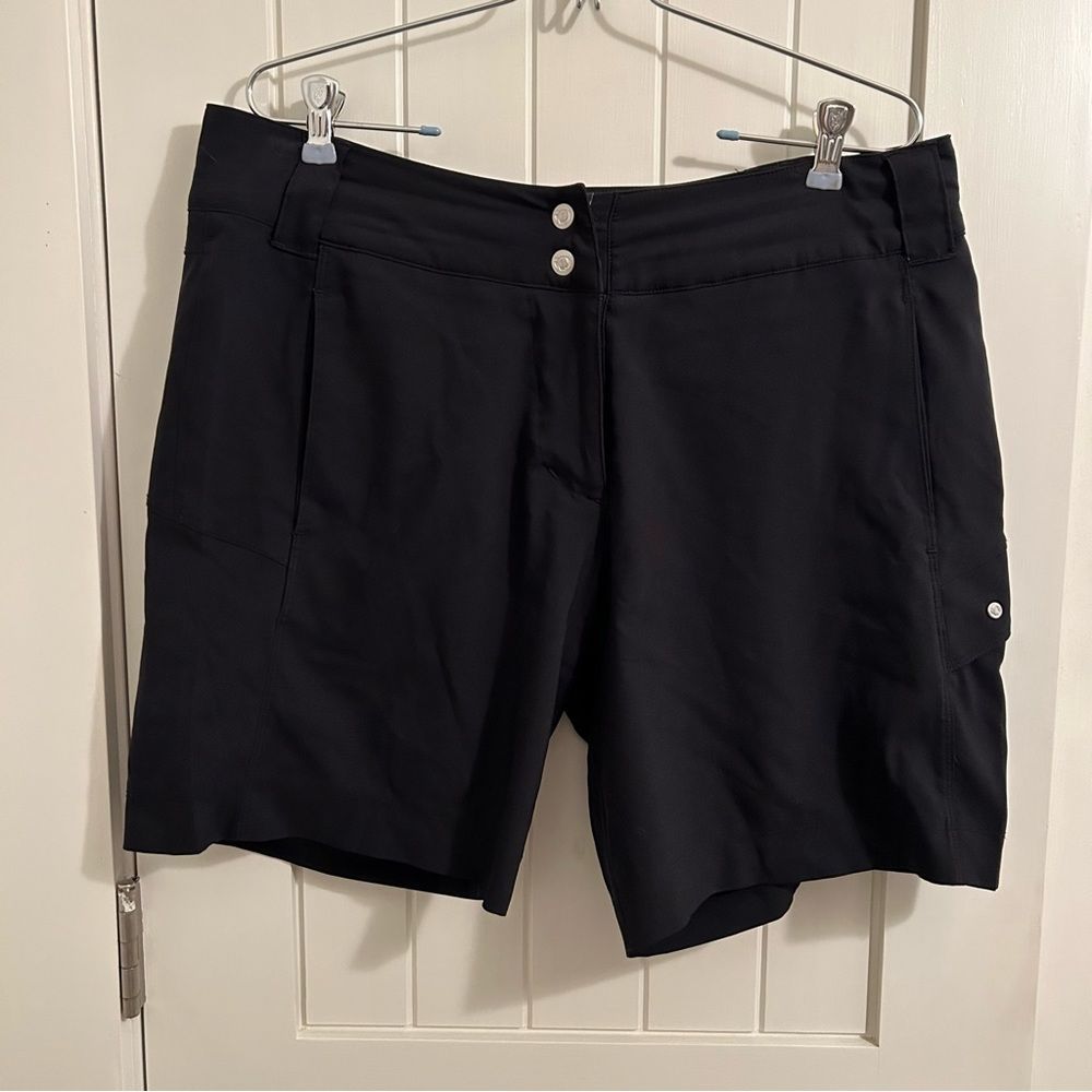 Pearl Izumi Women's Canyon Short, 8" Inseam, Black, Large, Hiking, Biking